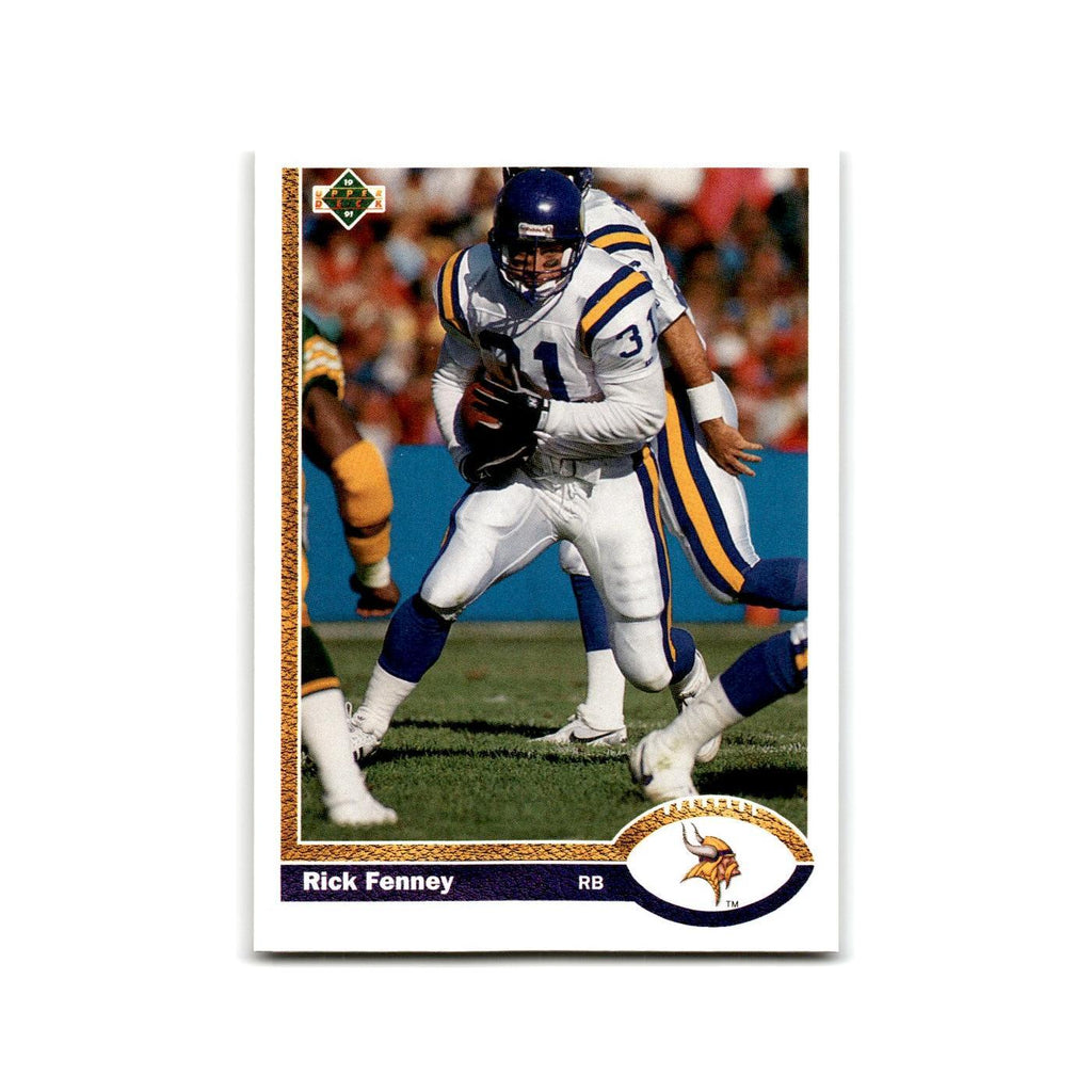 Rick Fenney 1991 Upper Deck #425 Minnesota Vikings Football Card NM