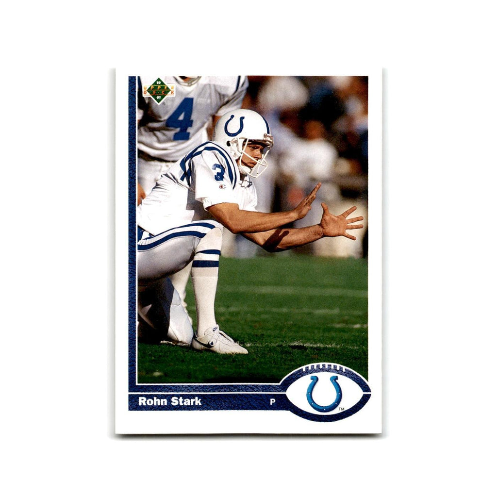 Rohn Stark 1991 Upper Deck #197 Indianapolis Colts Football Card NM