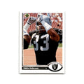 Eddie Anderson 1991 Upper Deck #287 Los Angeles Raiders Football Card NM