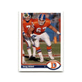 Doug Widell 1991 Upper Deck #479 Denver Broncos Football Card NM