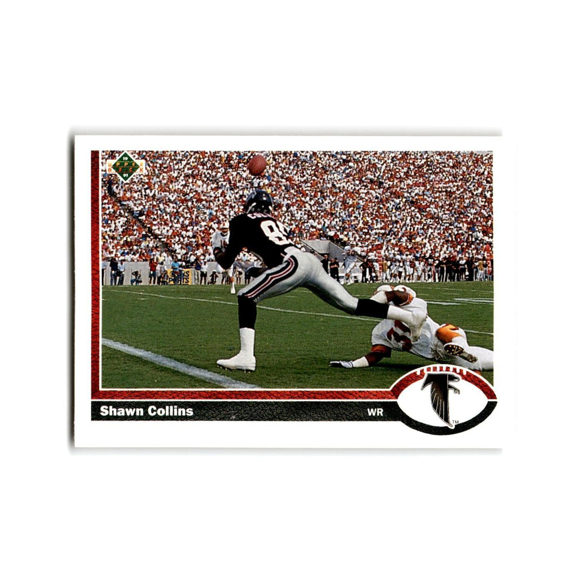 Shawn Collins 1991 Upper Deck #481 Atlanta Falcons Football Card NM