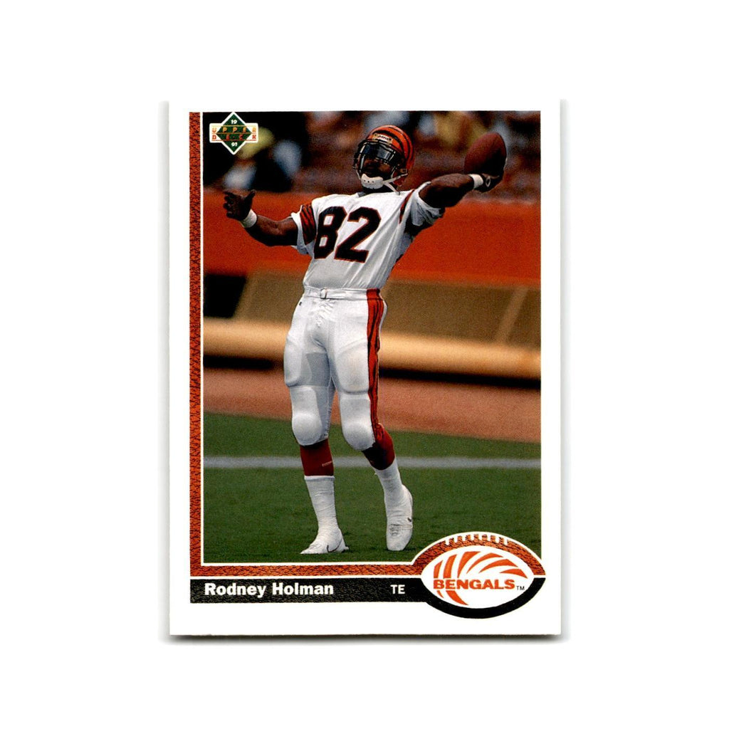Rodney Holman 1991 Upper Deck #361 Cincinnati Bengals Football Card NM
