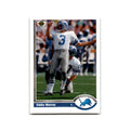 Eddie Murray 1991 Upper Deck #321 Detroit Lions Football Card NM