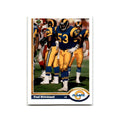 Fred Strickland 1991 Upper Deck #334 Los Angeles Rams Football Card NM