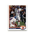 David Treadwell 1991 Upper Deck #496 Denver Broncos Football Card NM