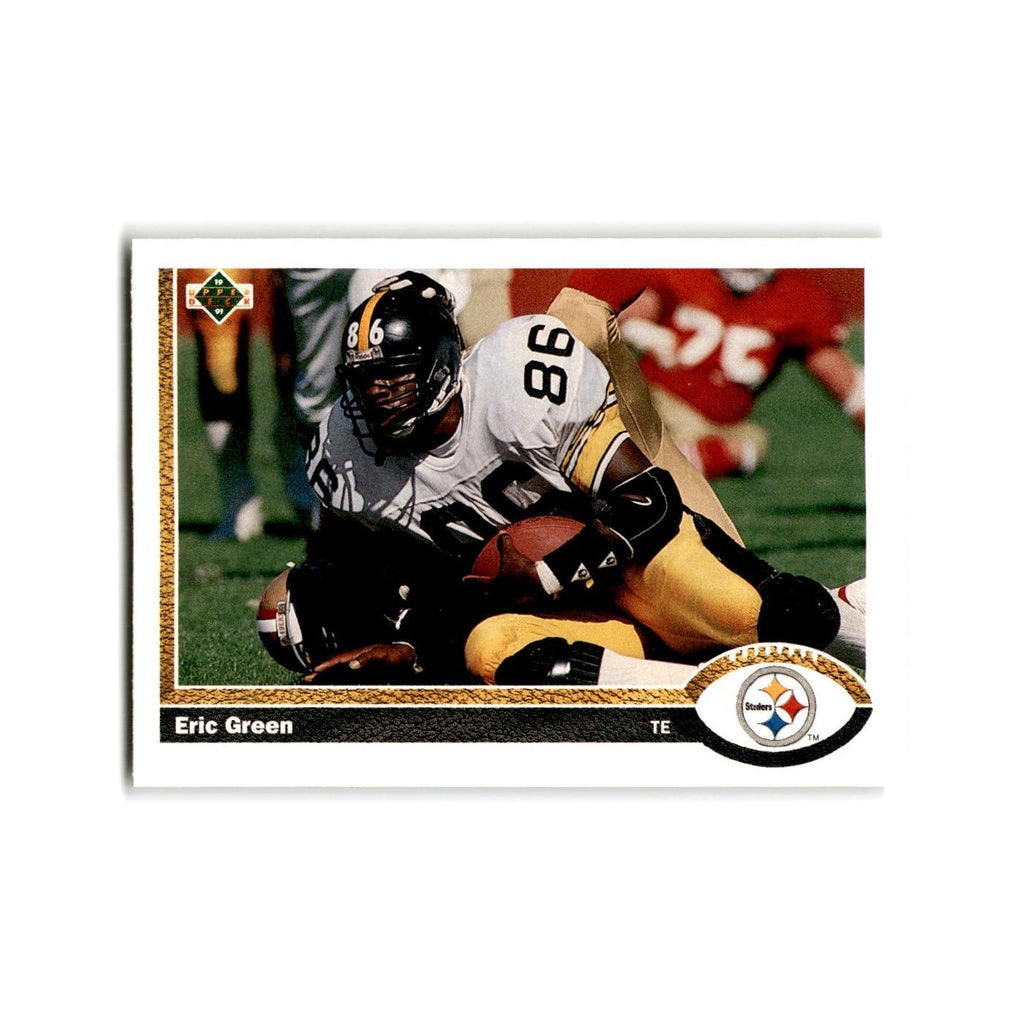 Eric Green 1991 Upper Deck #486 Pittsburgh Steelers Football Card NM
