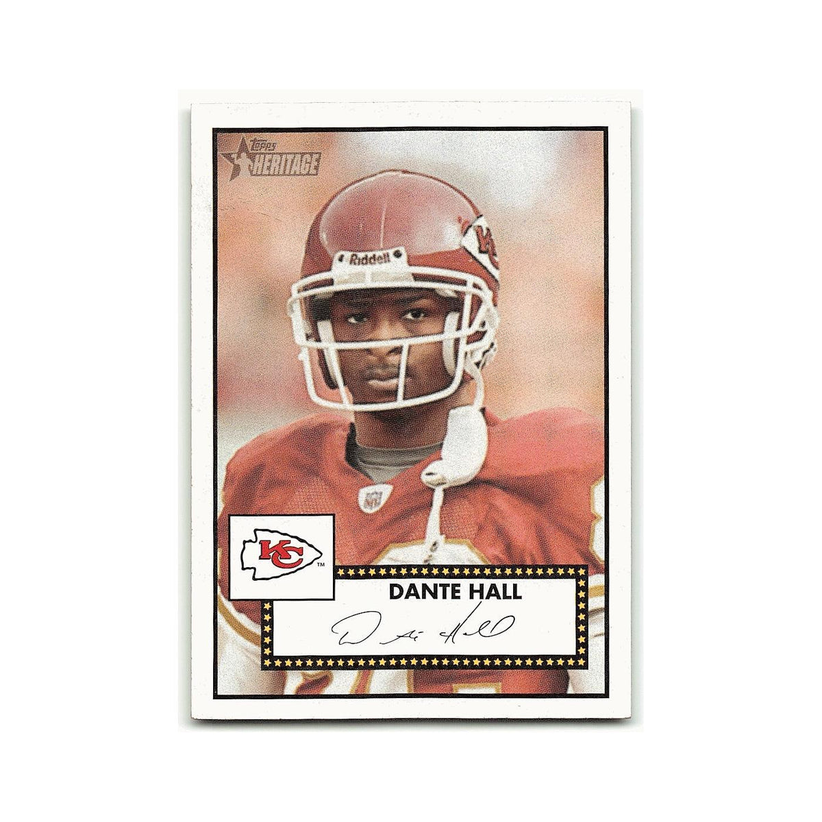 Dante Hall 2006 Topps Heritage #157 Kansas City Chiefs Football Card NM