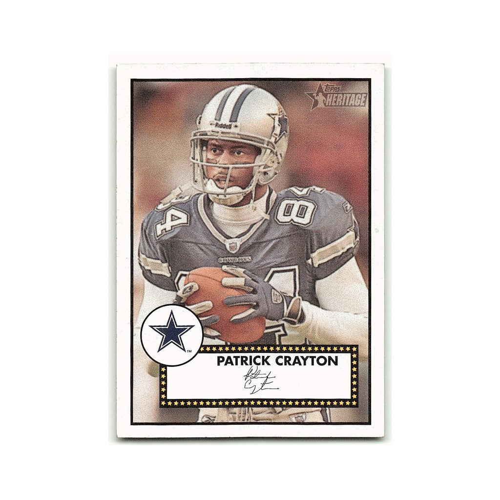 Patrick Crayton 2006 Topps Heritage #119 Dallas Cowboys Football Card NM