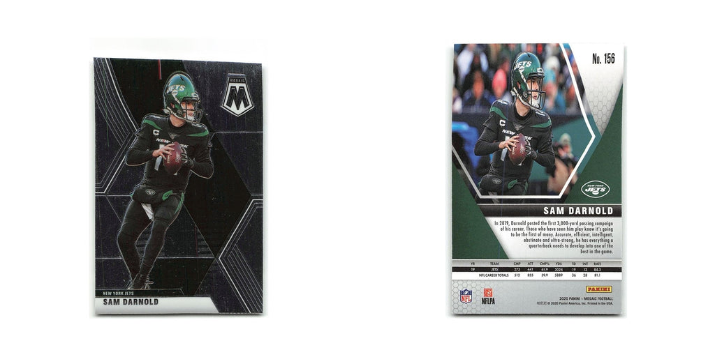 Sam Darnold 2020 Panini Mosaic #156 New York Jets Football Card NM