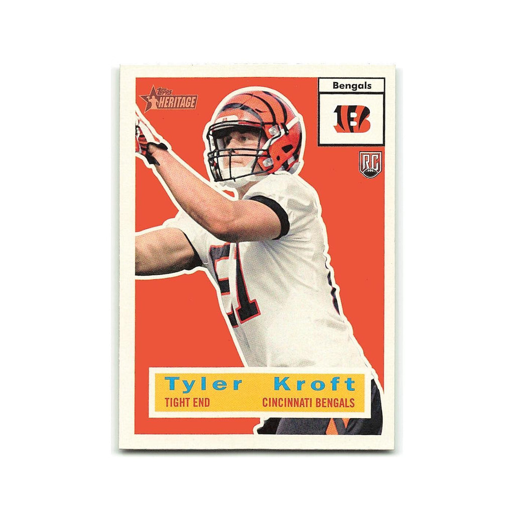 Tyler Kroft Rookie 2015 Topps Heritage #19 Cincinnati Bengals Football Card NM