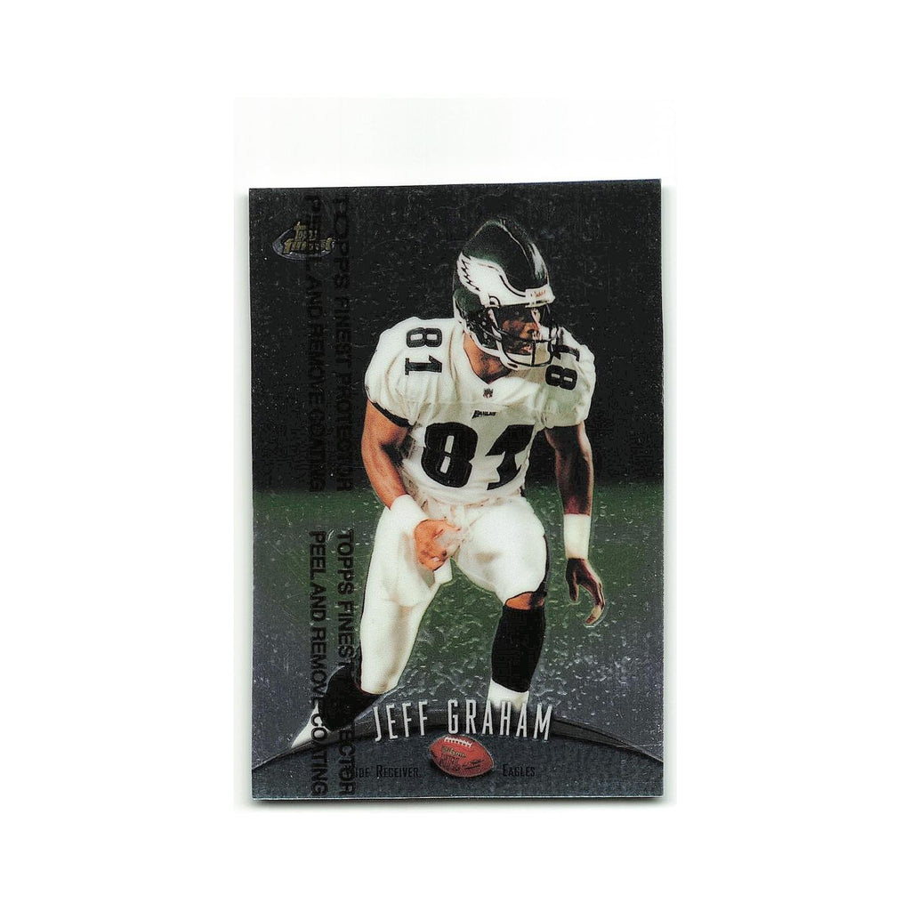 Jeff Graham 1998 Topps Finest w Coating #261 Philadelphia Eagles NM