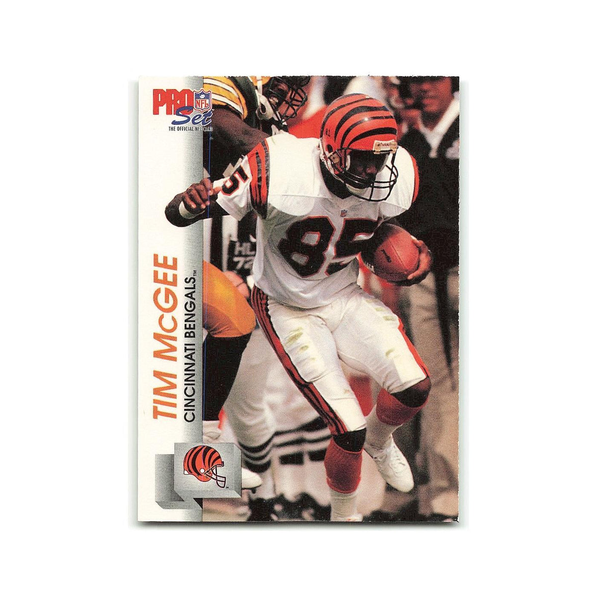 Tim McGee 1992 Pro Set #460 Cincinnati Bengals Football Card NM