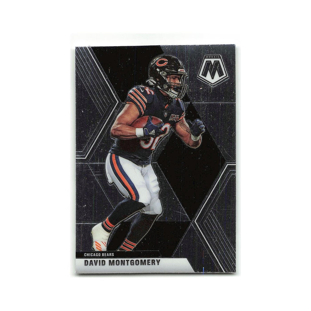David Montgomery 2020 Panini Mosaic #41 Chicago Bears Football Card NM