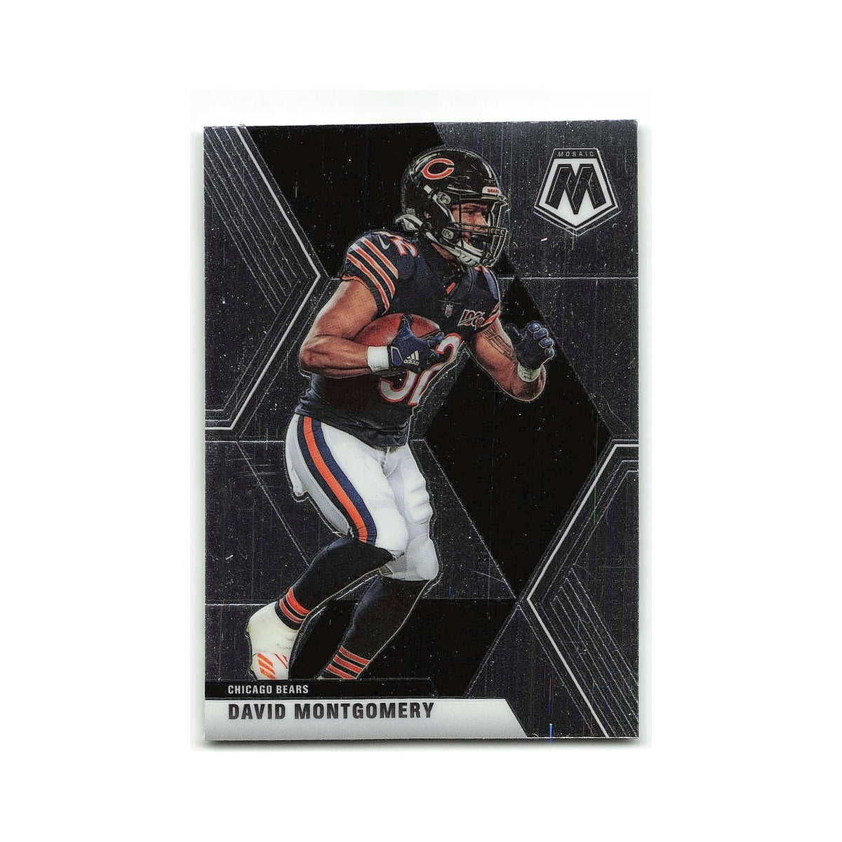 David Montgomery 2020 Panini Mosaic #41 Chicago Bears Football Card NM