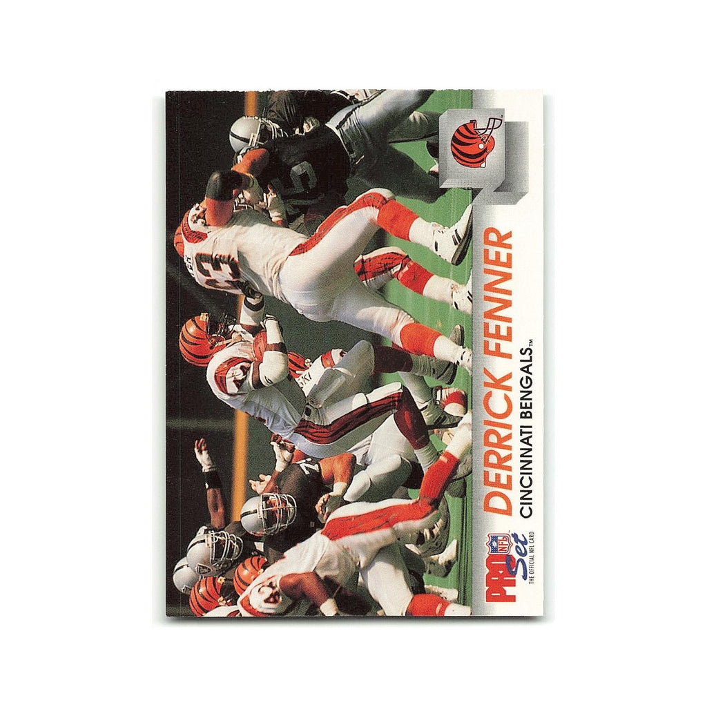 Derrick Fenner 1992 Pro Set #457 Cincinnati Bengals Football Card NM