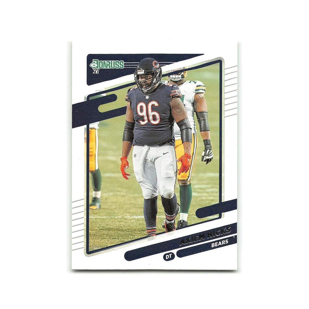 Akiem Hicks 2021 Donruss #208 Chicago Bears Football Card NM