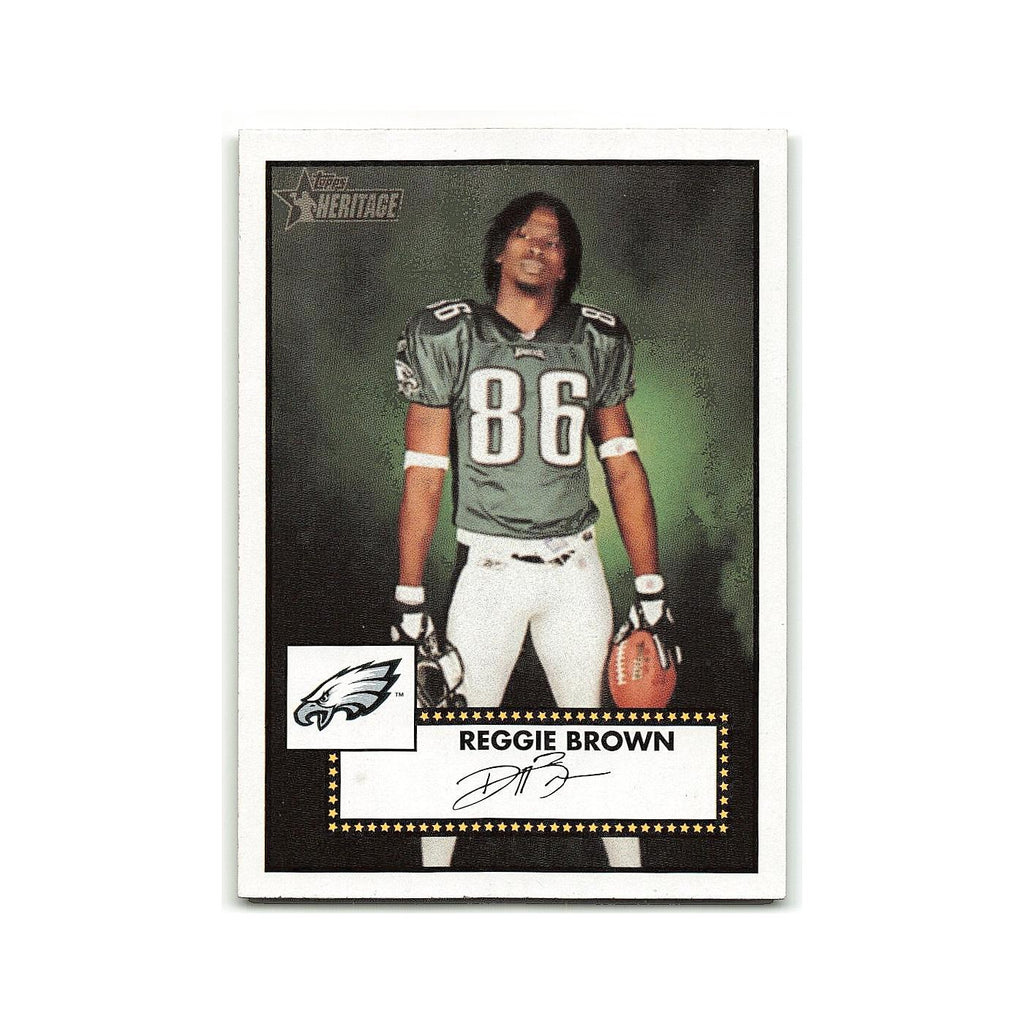 Reggie Brown 2006 Topps Heritage #231 Philadelphia Eagles Football Card NM