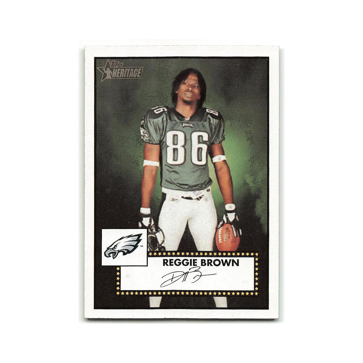 Reggie Brown 2006 Topps Heritage #231 Philadelphia Eagles Football Card NM
