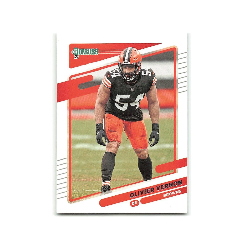 Olivier Vernon 2021 Donruss #202 Cleveland Browns Football Card NM