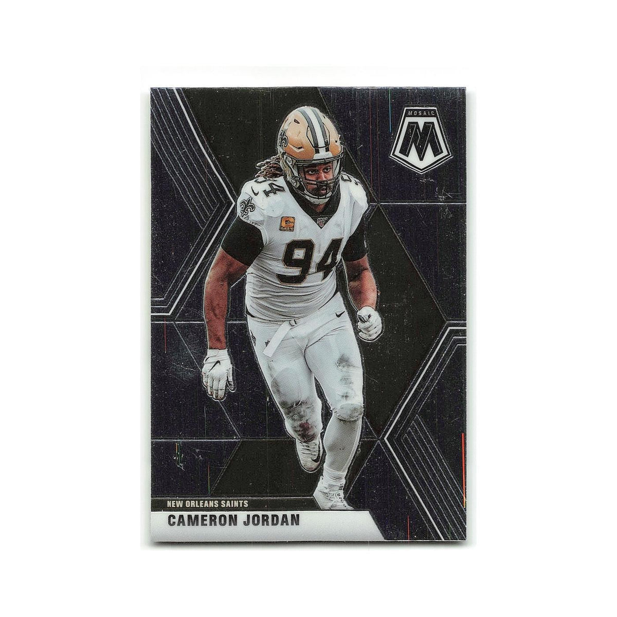 Cameron Jordan 2020 Panini Mosaic #147 New Orleans Saints Football Card NM