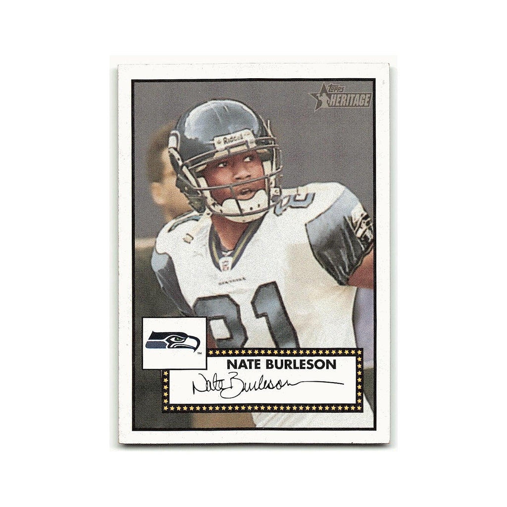 Nate Burleson 2006 Topps Heritage #278 Seattle Seahawks Football Card NM