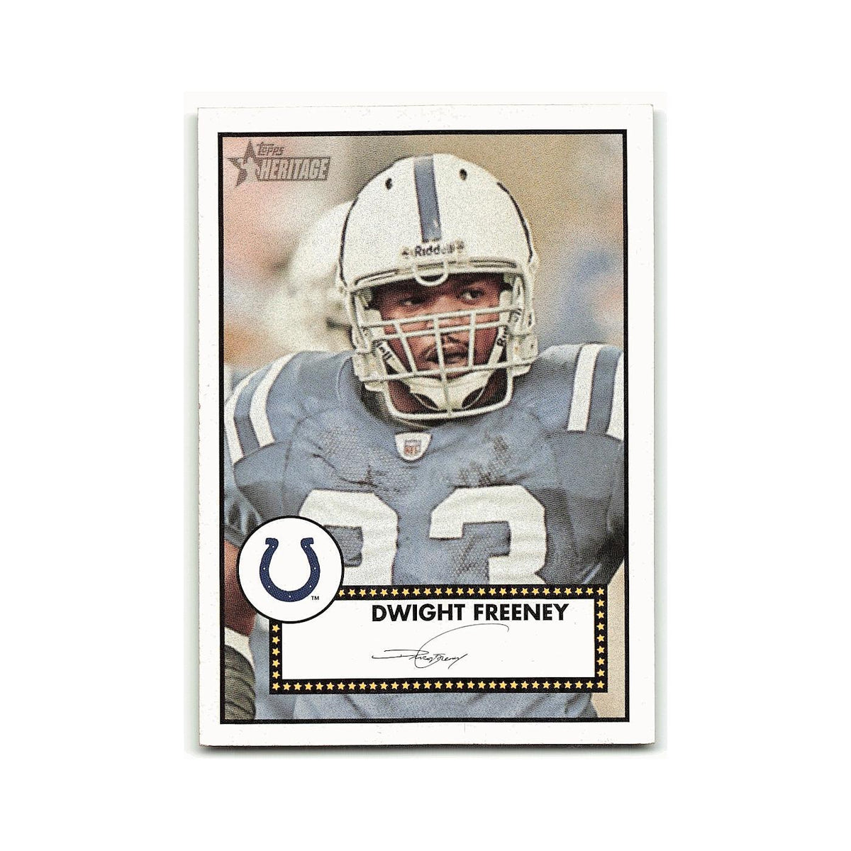 Dwight Freeney 2006 Topps Heritage #107 Indianapolis Colts Football Card NM