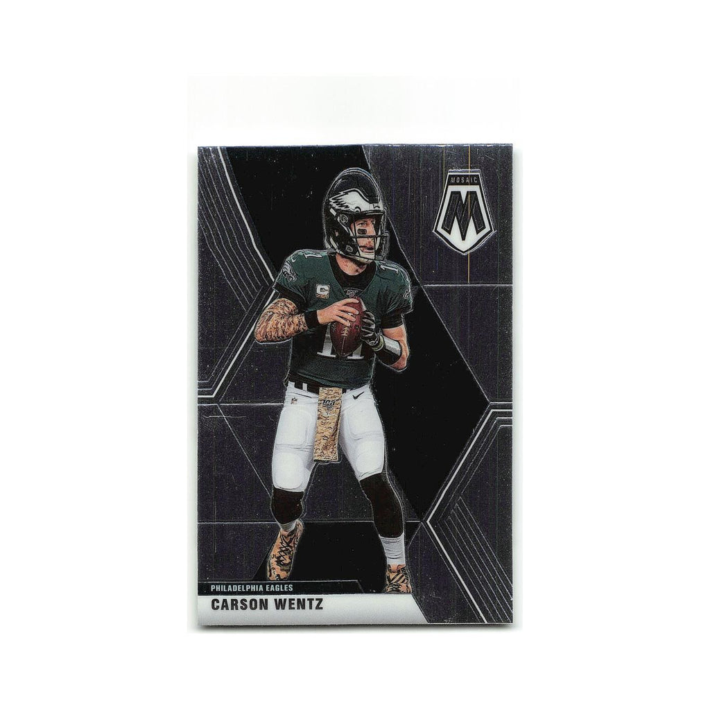 Carson Wentz 2020 Panini Mosaic #160 Philadelphia Eagles Football Card NM