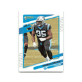 Derrick Brown 2021 Donruss #43 Carolina Panthers Football Card NM
