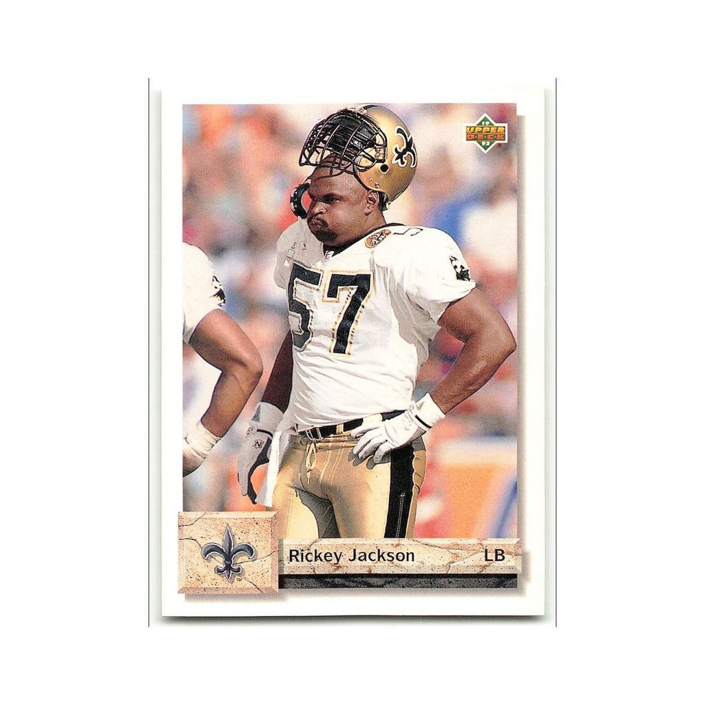Rickey Jackson 1992 Upper Deck #259 New Orleans Saints Football Card NM
