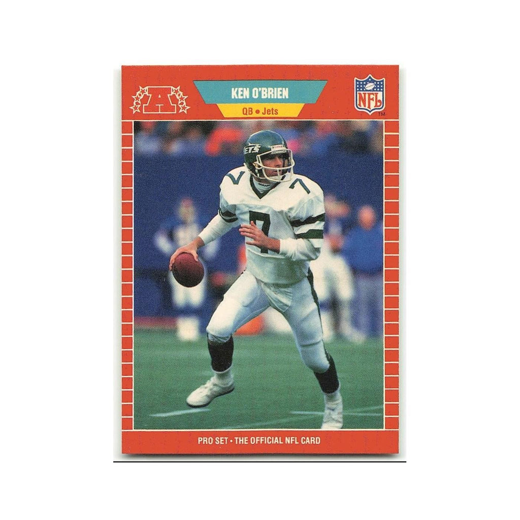 Ken O'Brien 1989 Pro Set #305 New York Jets Football Card NM