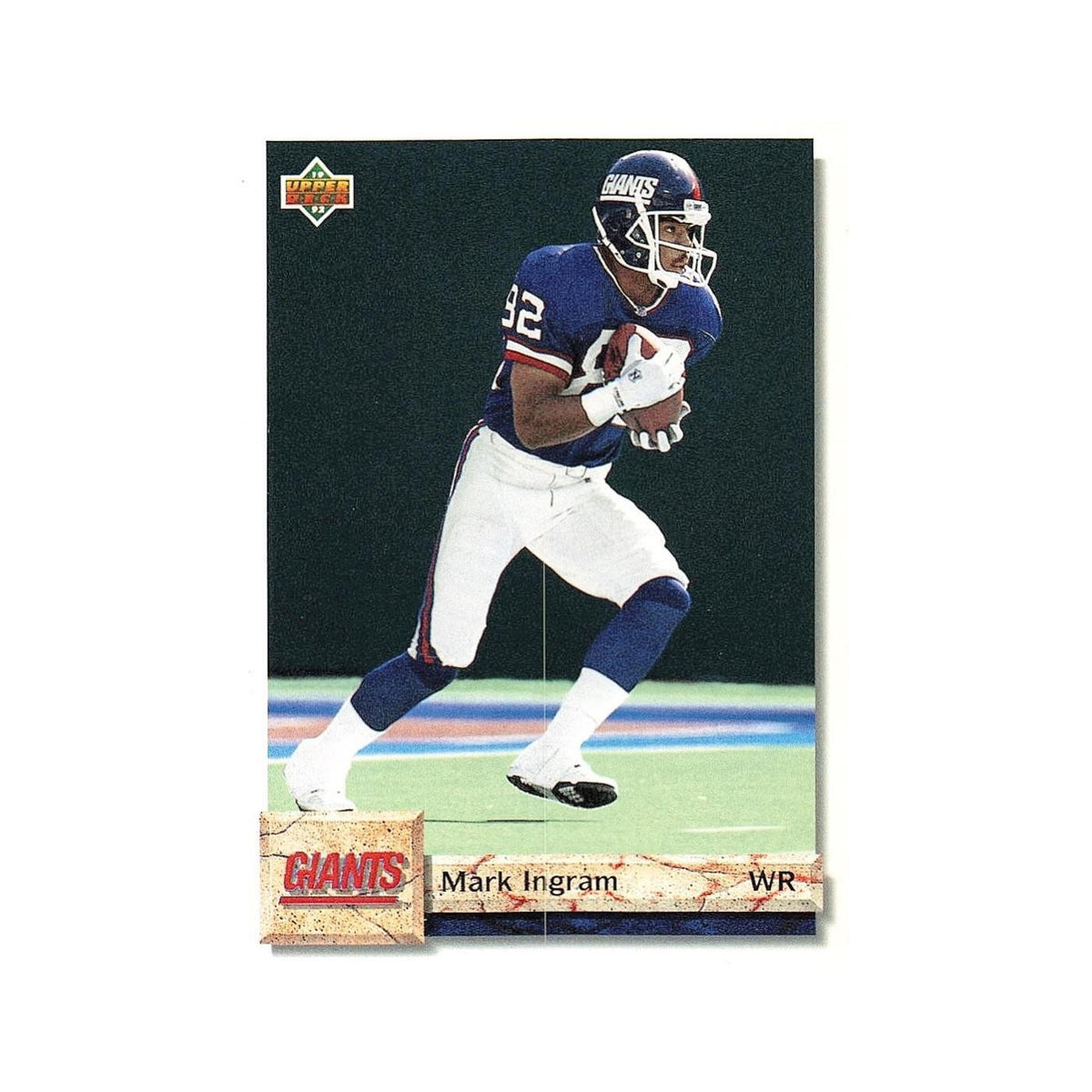 Mark Ingram 1992 Upper Deck #108 New York Giants Football Card NM