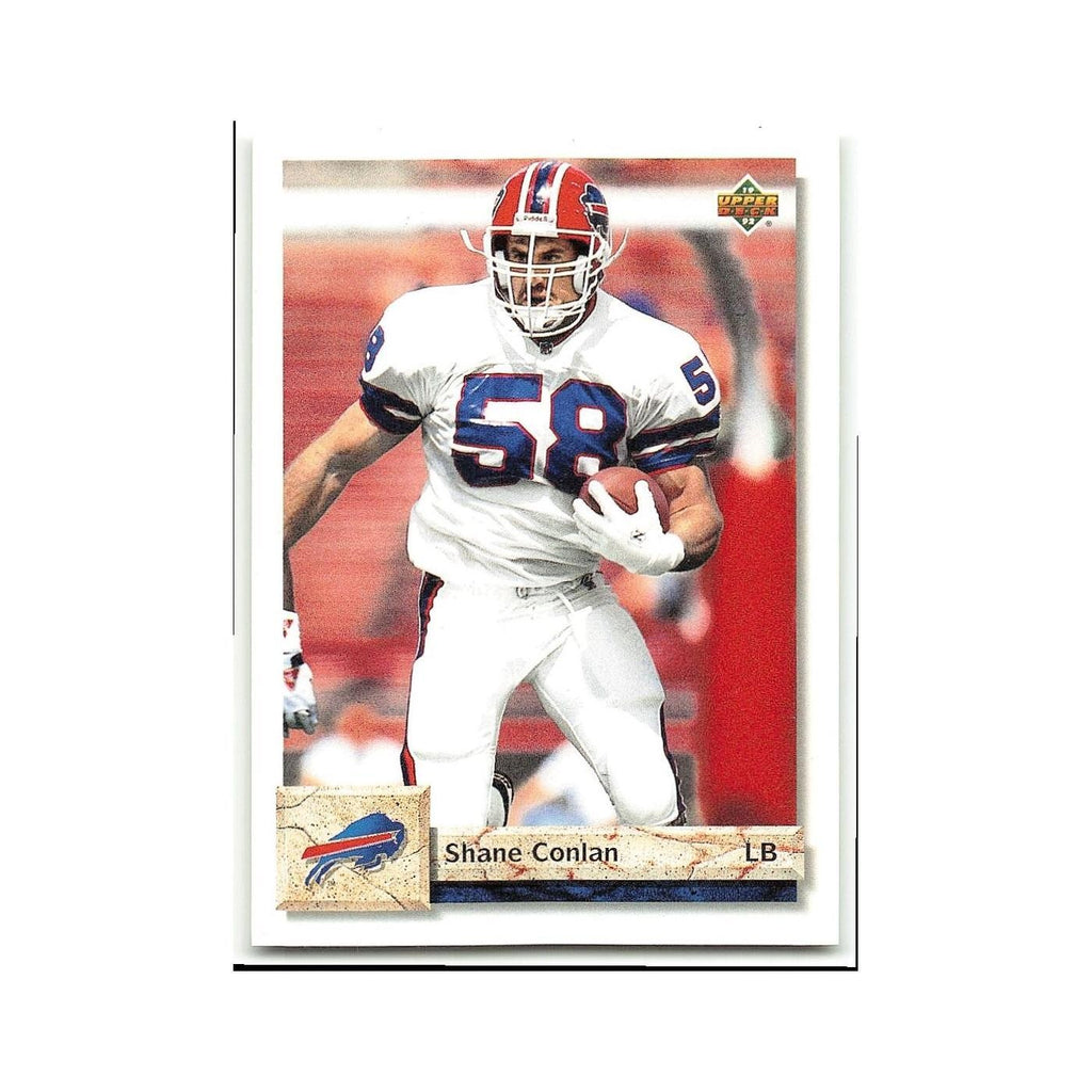 Shane Conlan 1992 Upper Deck #105 Buffalo Bills Football Card NM