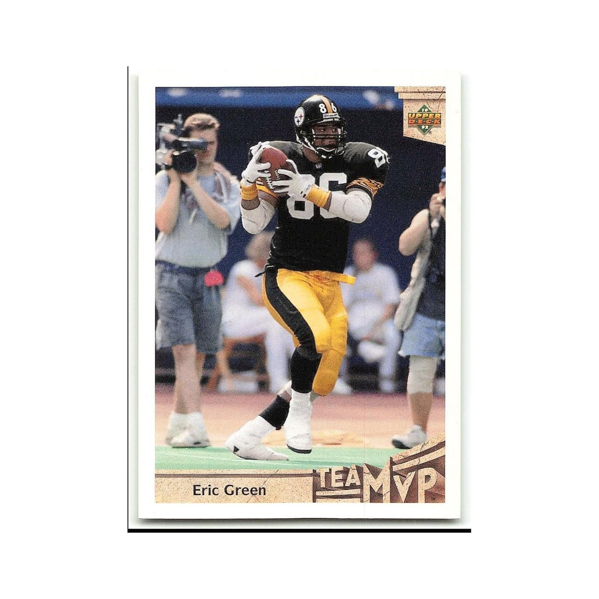 Eric Green 1992 Upper Deck #377 Pittsburgh Steelers Football Card NM