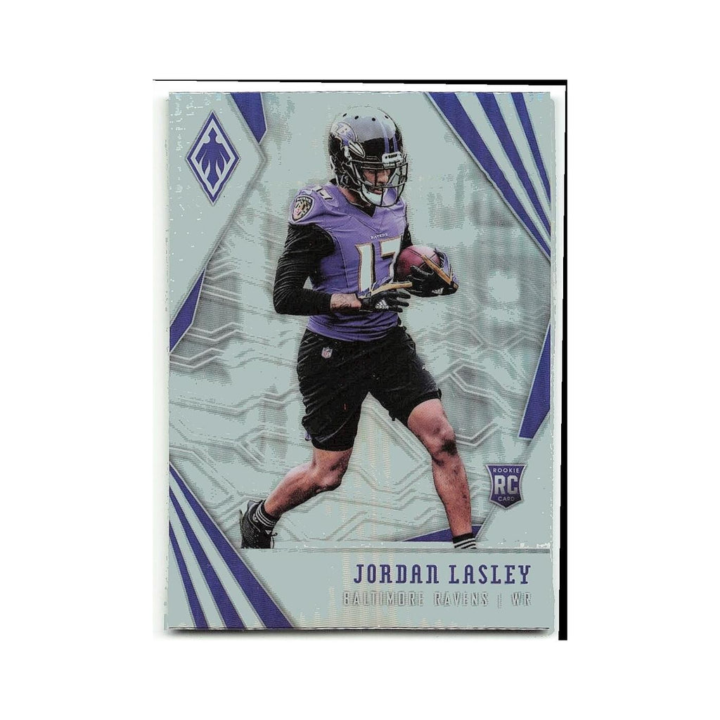 Jordan Lasley Rookie 2018 Panini Phoenix #181 Baltimore Ravens Football Card NM