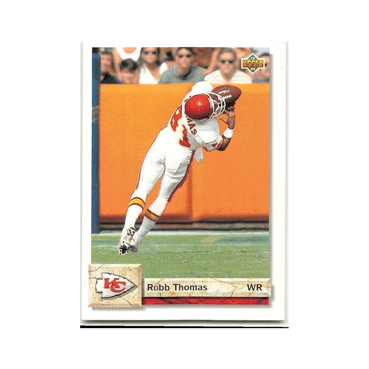 Robb Thomas 1992 Upper Deck #149 Kansas City Chiefs Football Card NM