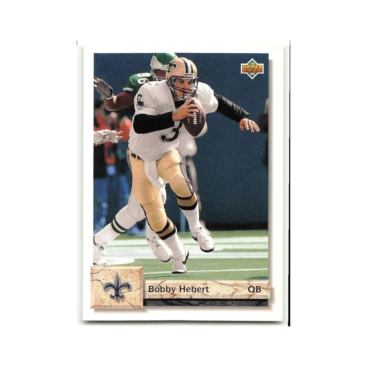 Bobby Hebert 1992 Upper Deck #275 New Orleans Saints Football Card NM