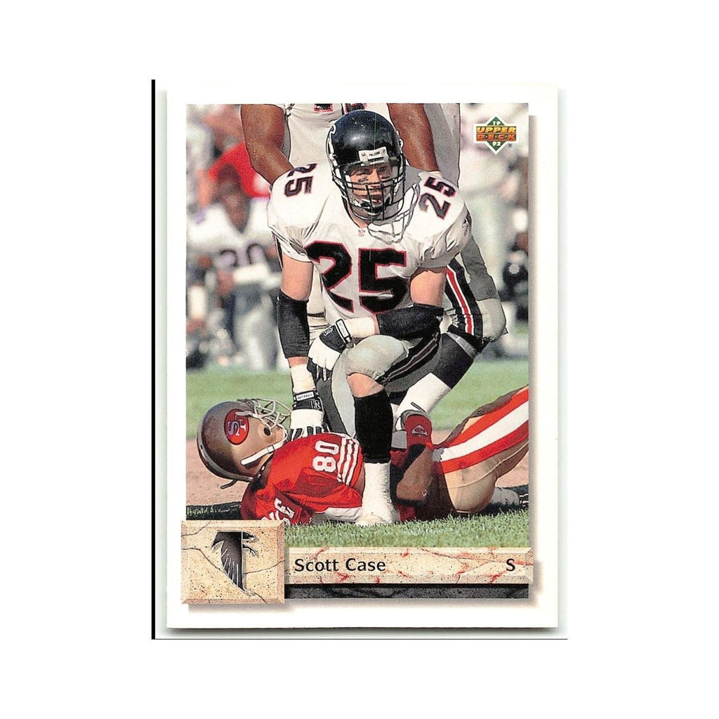 Scott Case 1992 Upper Deck #233 Atlanta Falcons Football Card NM