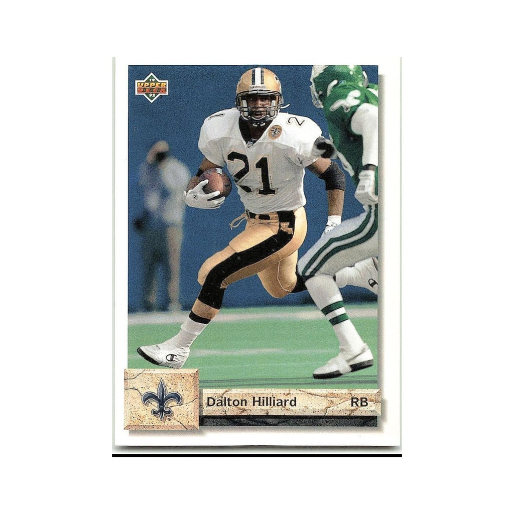 Dalton Hilliard 1992 Upper Deck #234 New Orleans Saints Football Card NM