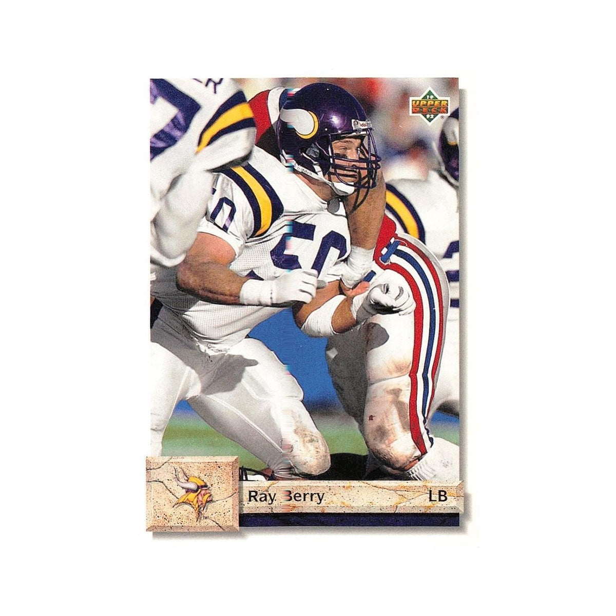Ray Berry 1992 Upper Deck #292 Minnesota Vikings Football Card NM
