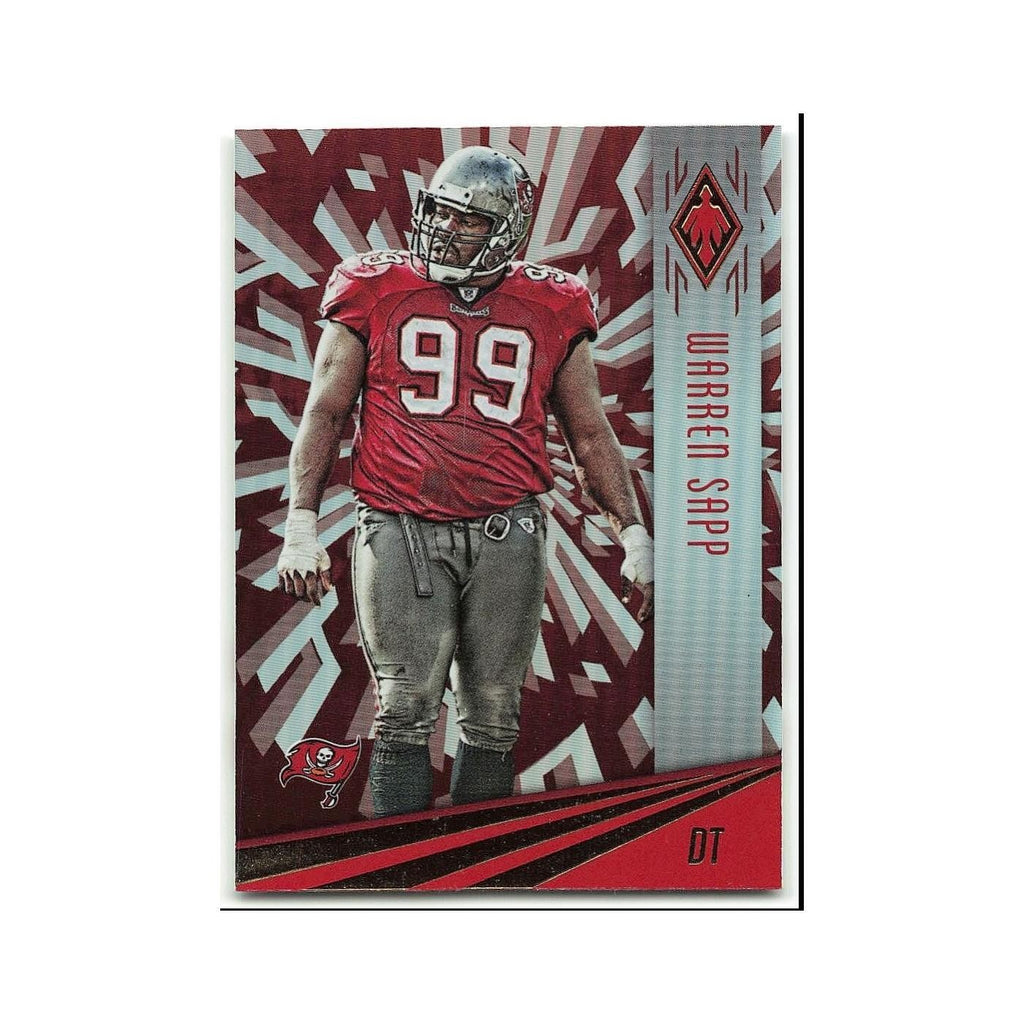 Warren Sapp 2016 Panini Phoenix #136 Tampa Bay Buccaneers Football Card NM