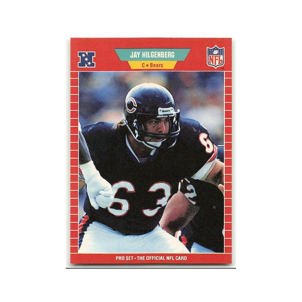 Jay Hilgenberg 1989 Pro Set #42 Chicago Bears Football Card NM