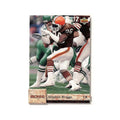 Stephen Braggs 1992 Upper Deck #313 Cleveland Browns Football Card NM
