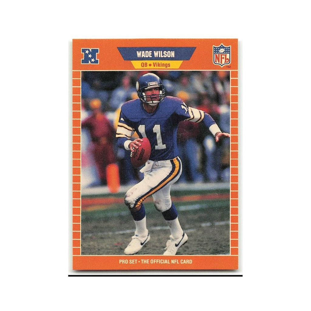 Wade Wilson 1989 Pro Set #241 Minnesota Vikings Football Card NM
