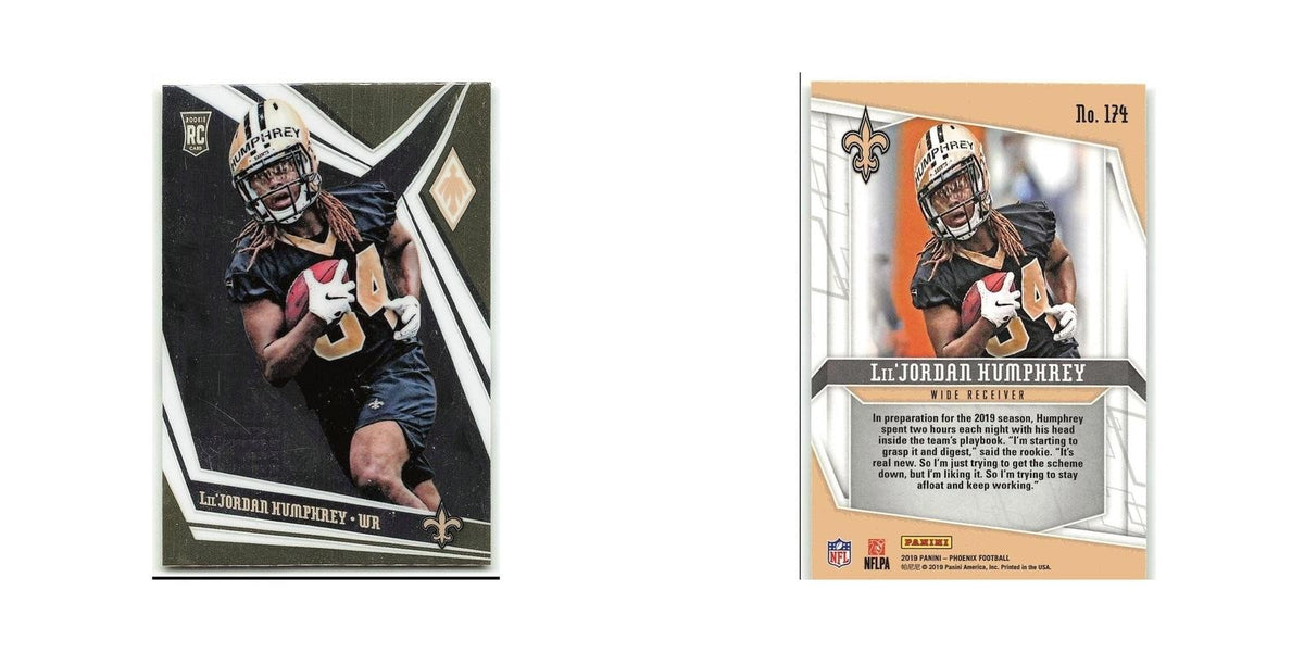 Lil'Jordan Humphrey Rookie 2019 Panini Phoenix #174 New Orleans Saints NM