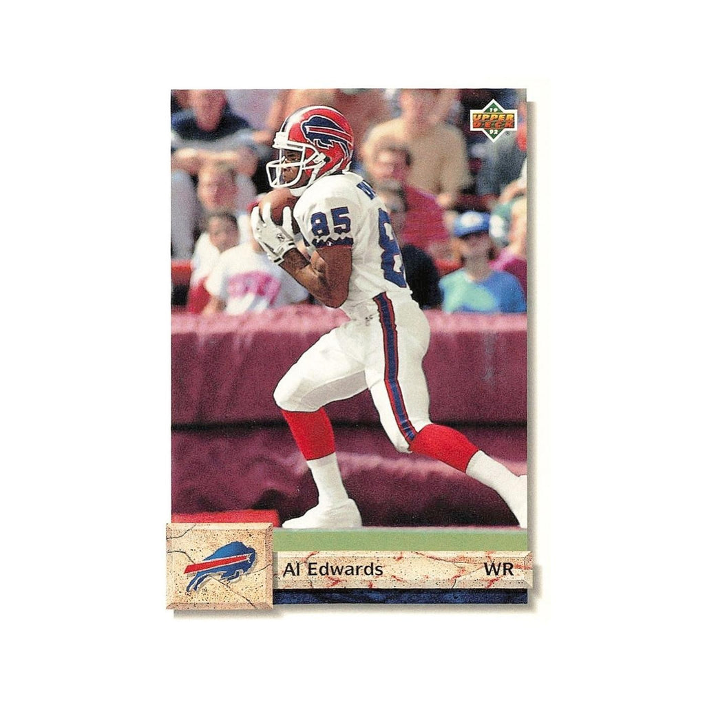 Al Edwards 1992 Upper Deck #217 Buffalo Bills Football Card NM