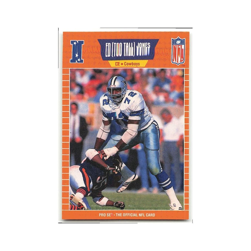 Ed Too Tall Jones 1989 Pro Set #91 Dallas Cowboys Football Card NM