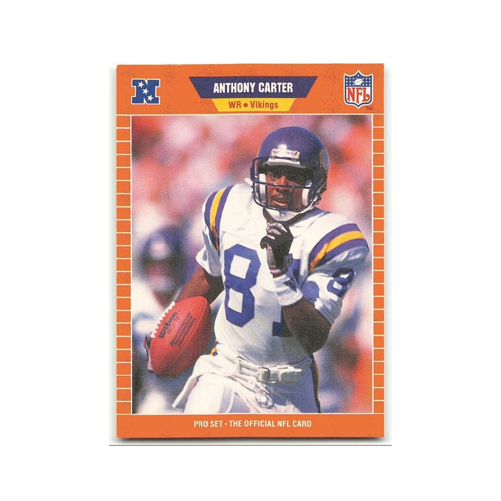 Anthony Carter 1989 Pro Set #228 Minnesota Vikings Football Card NM