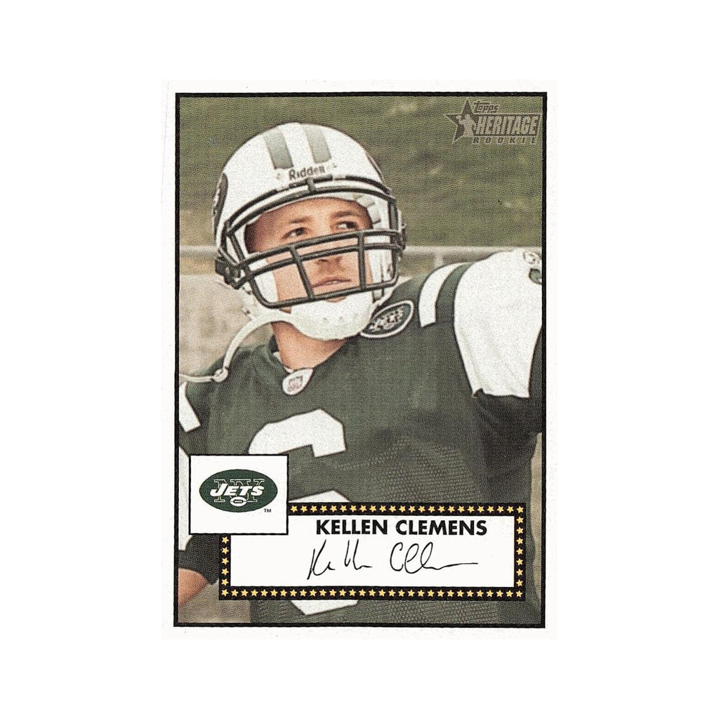 Kellen Clemens Rookie 2006 Topps Heritage #237 New York Jets Football Card NM