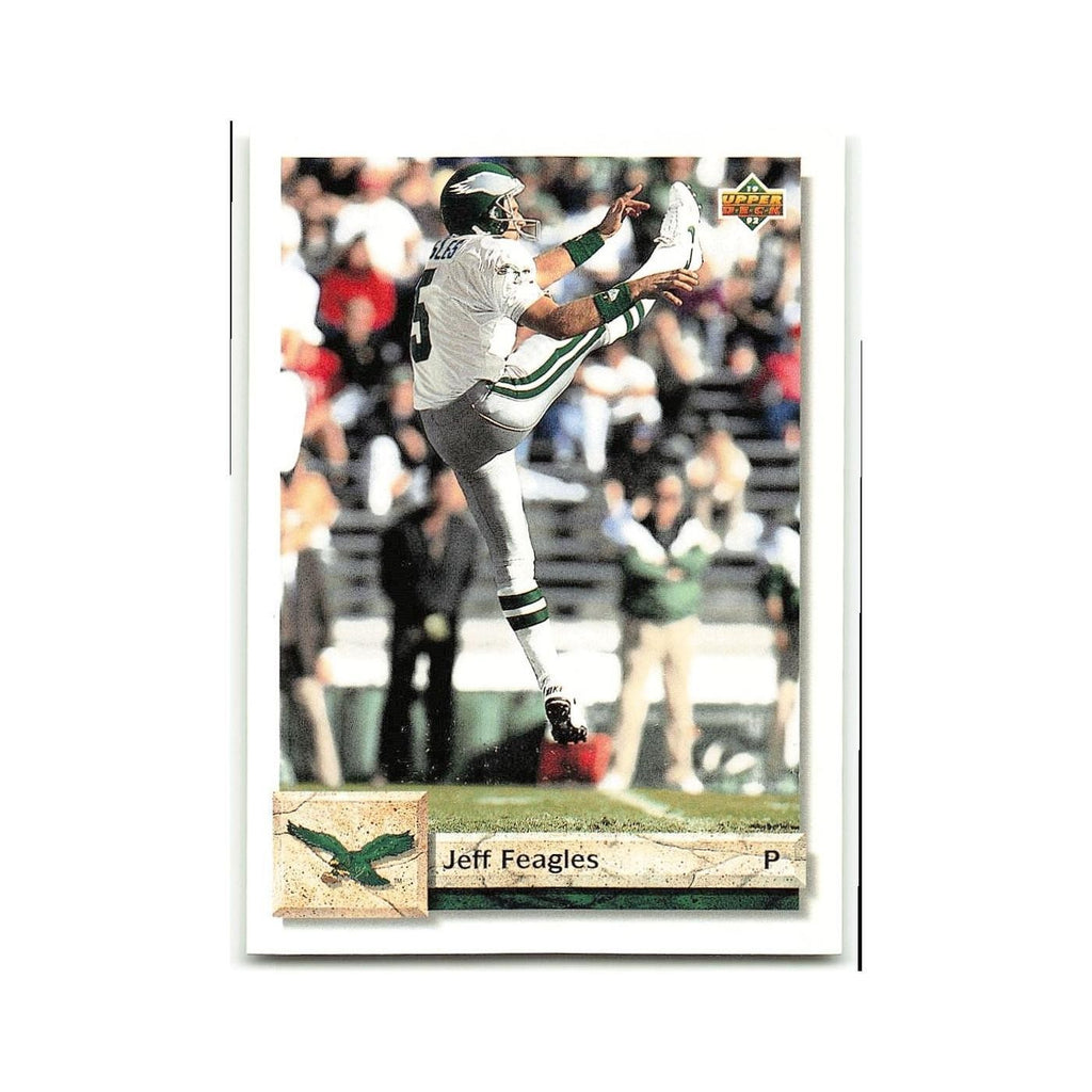 Jeff Feagles 1992 Upper Deck #104 Philadelphia Eagles Football Card NM