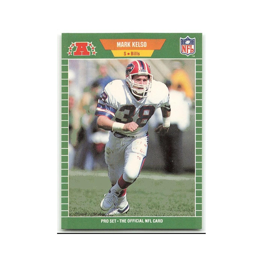 Mark Kelso 1989 Pro Set #23 Buffalo Bills Football Card NM